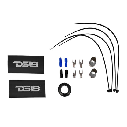 0-GA Amplifier Installation Wiring Kit - Blue