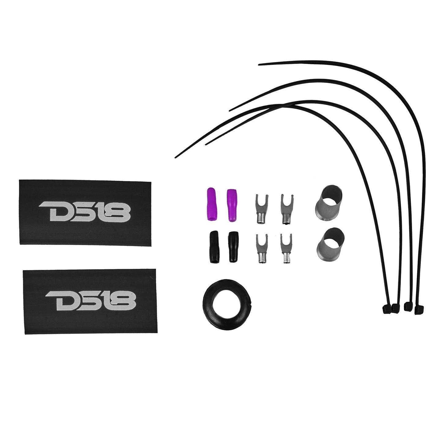 8-GA Amplifier Installation Wiring Kit - Purple