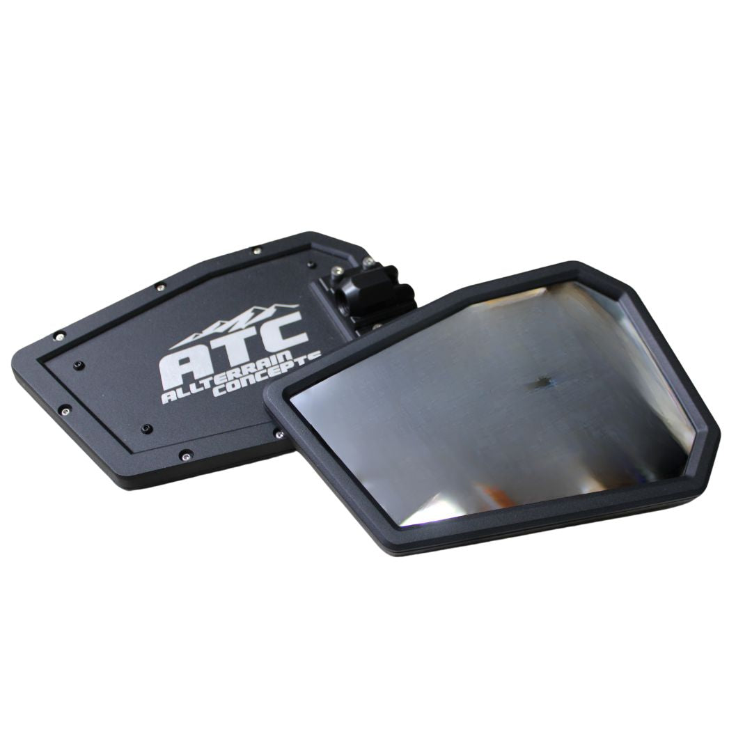 SxS Cobra Mirrors (Pair) by All Terrain Concepts, front view