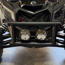 Can-Am Maverick X3 Race Front Bumper Lighting Kit SxS - Installed View | All Terrain Concepts