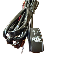 LED Whip Light Wiring Harness SxS - Installed View | All Terrain Concepts