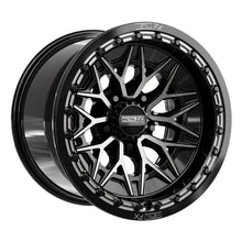 Alpha R UTV Beadlock Wheel (Gloss Black DDT Face) Metal FX Offroad
