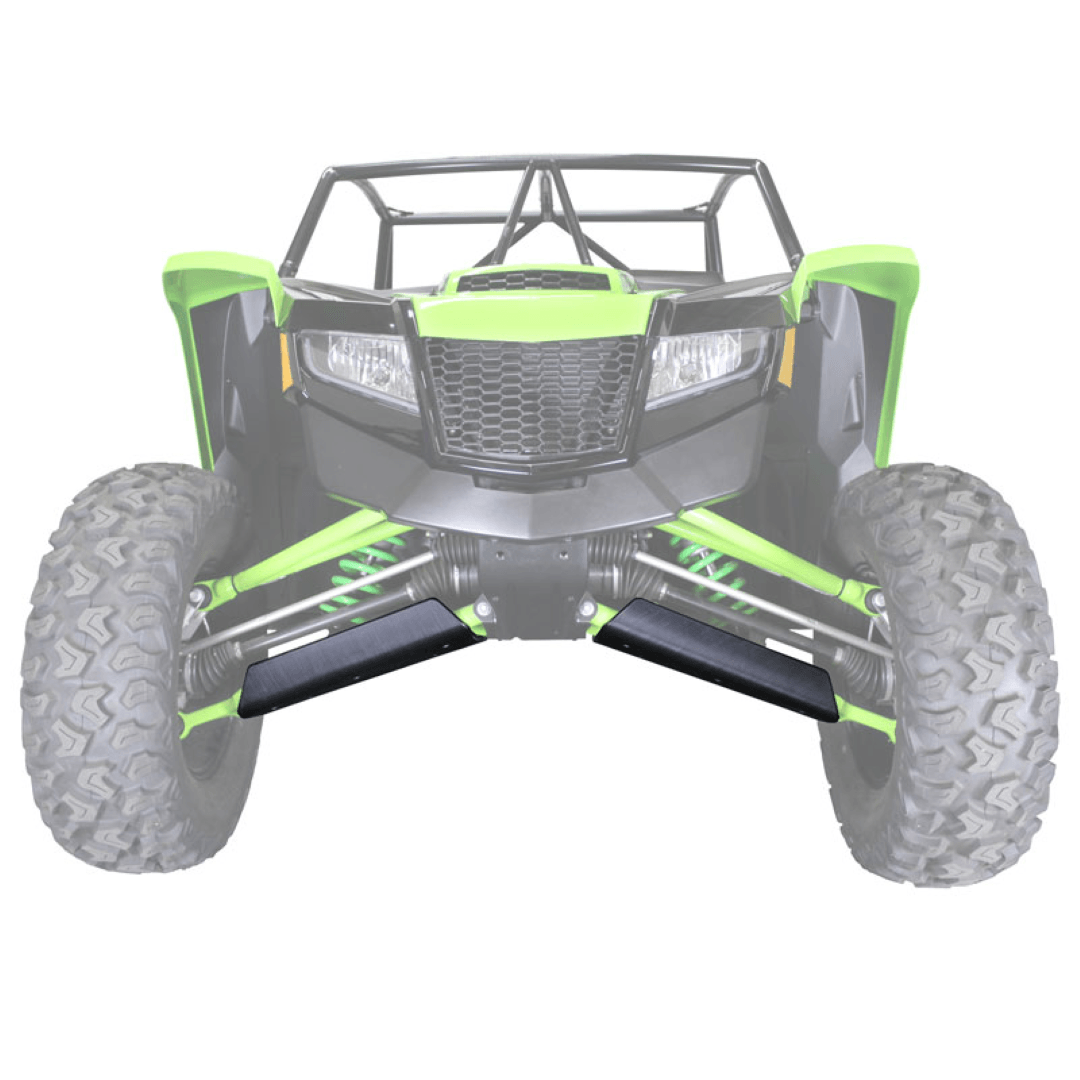 Arctic Cat Wildcat XX UHMW A-Arm Guards by Factory UTV, front view