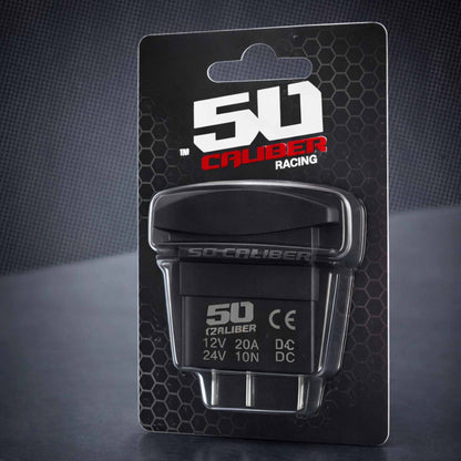 Waterproof Rocker Switch On/Off | 50 Caliber Racing