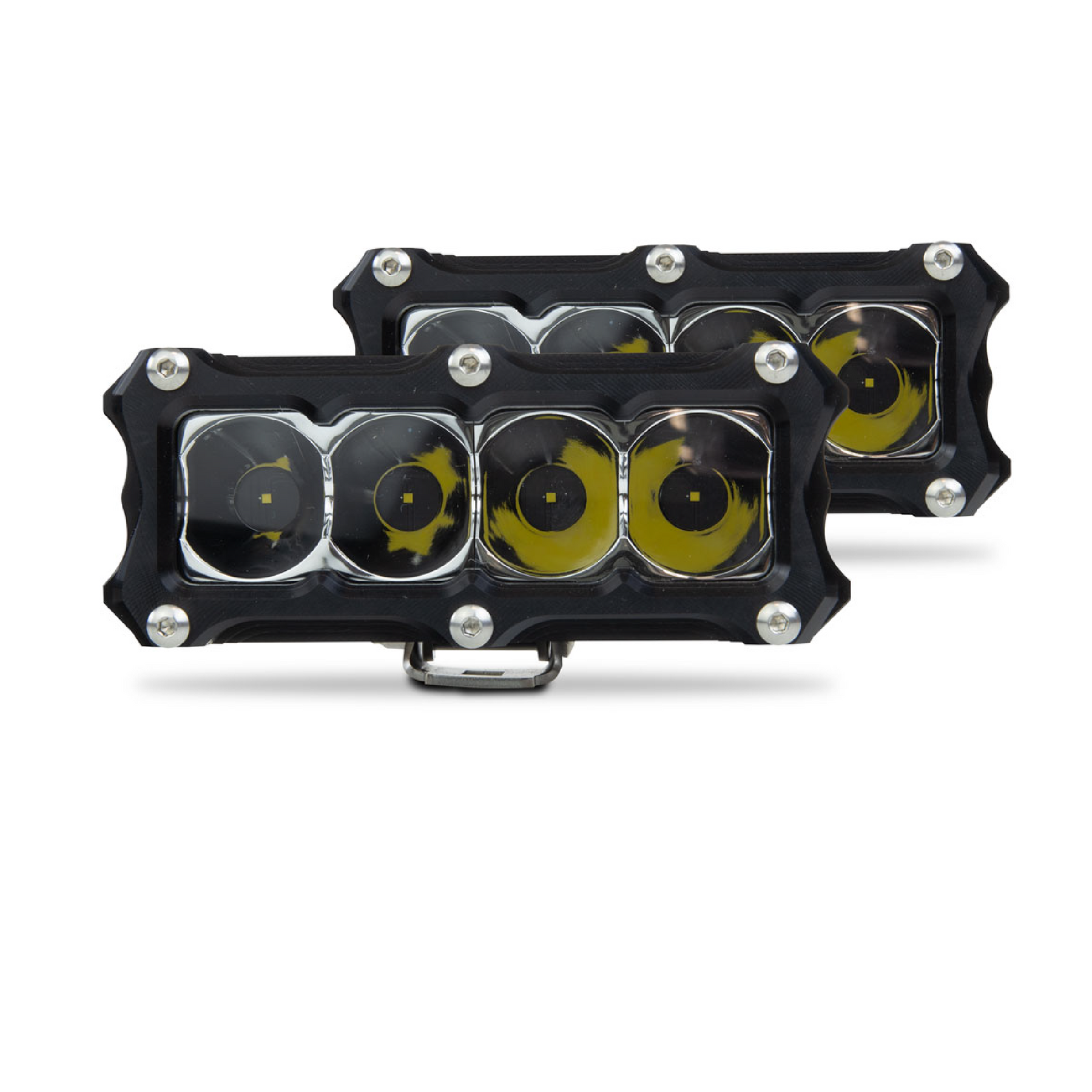 BA-4 Clear LED Pod Lights (Pair) Heretic