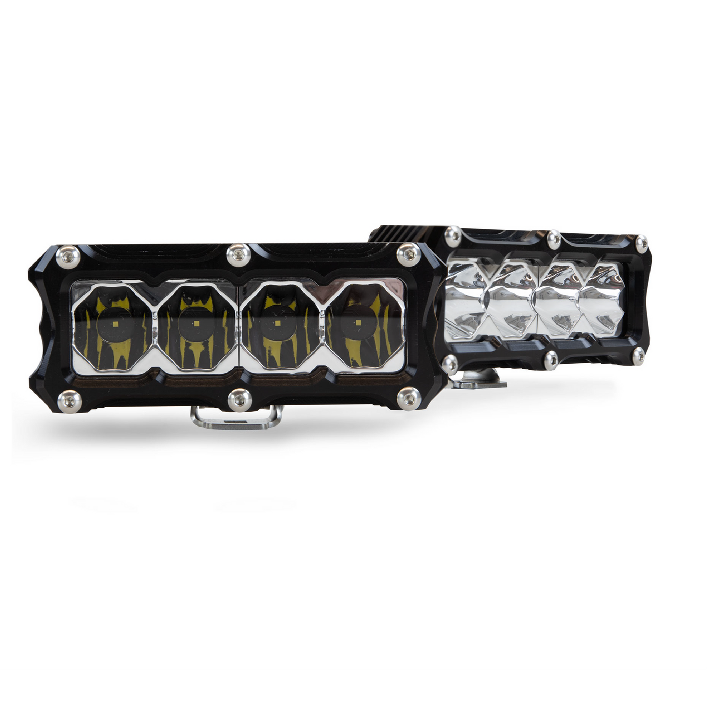 BA-4 Clear LED Pod Lights (Pair) Heretic
