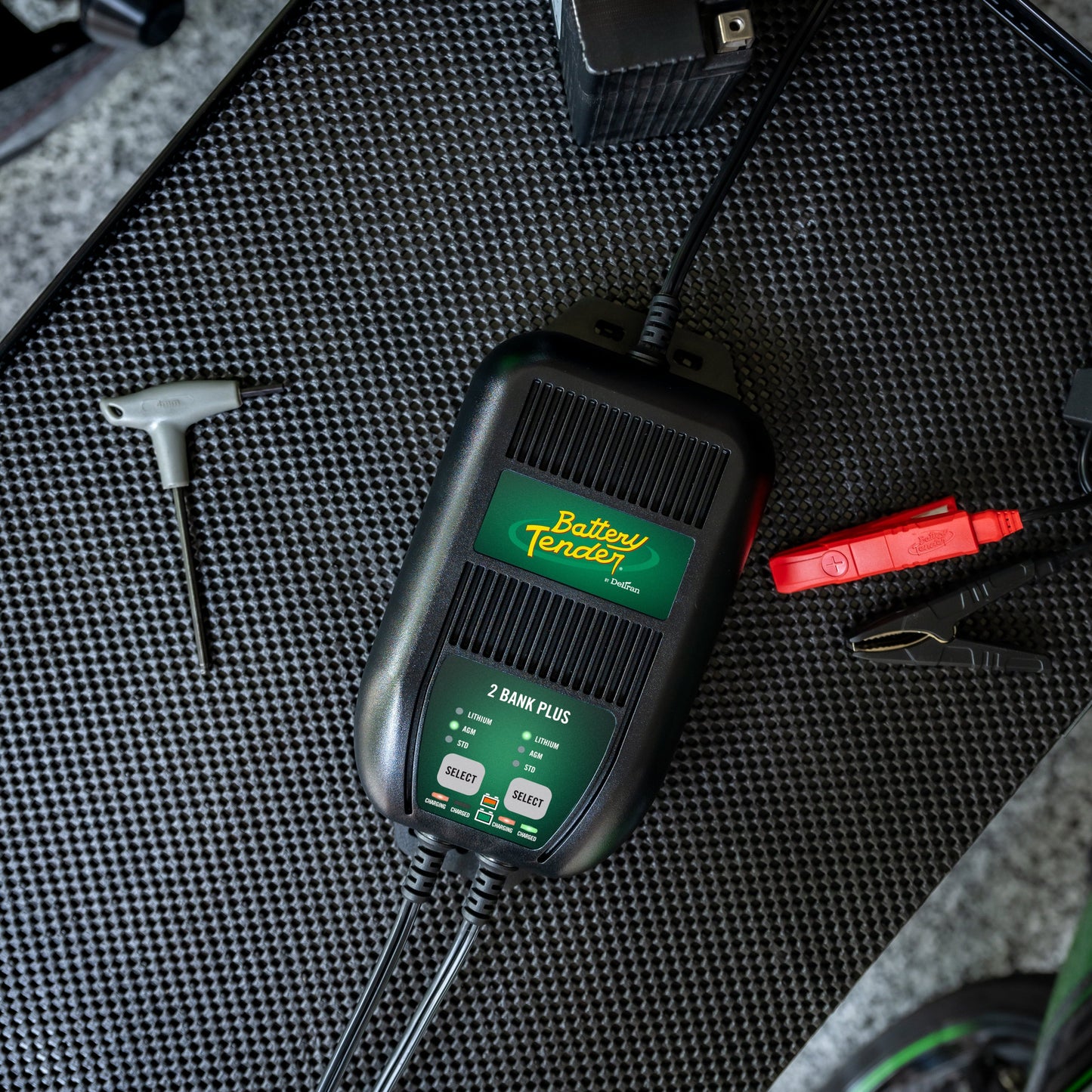 Battery Tender® 2-Bank 12V 1.25 Amp Battery Charger and Maintainer
