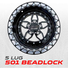 Polaris RZR Pro R / Turbo R 501 Billet Aluminum Beadlock Wheel (5x4.5 Bolt Pattern)