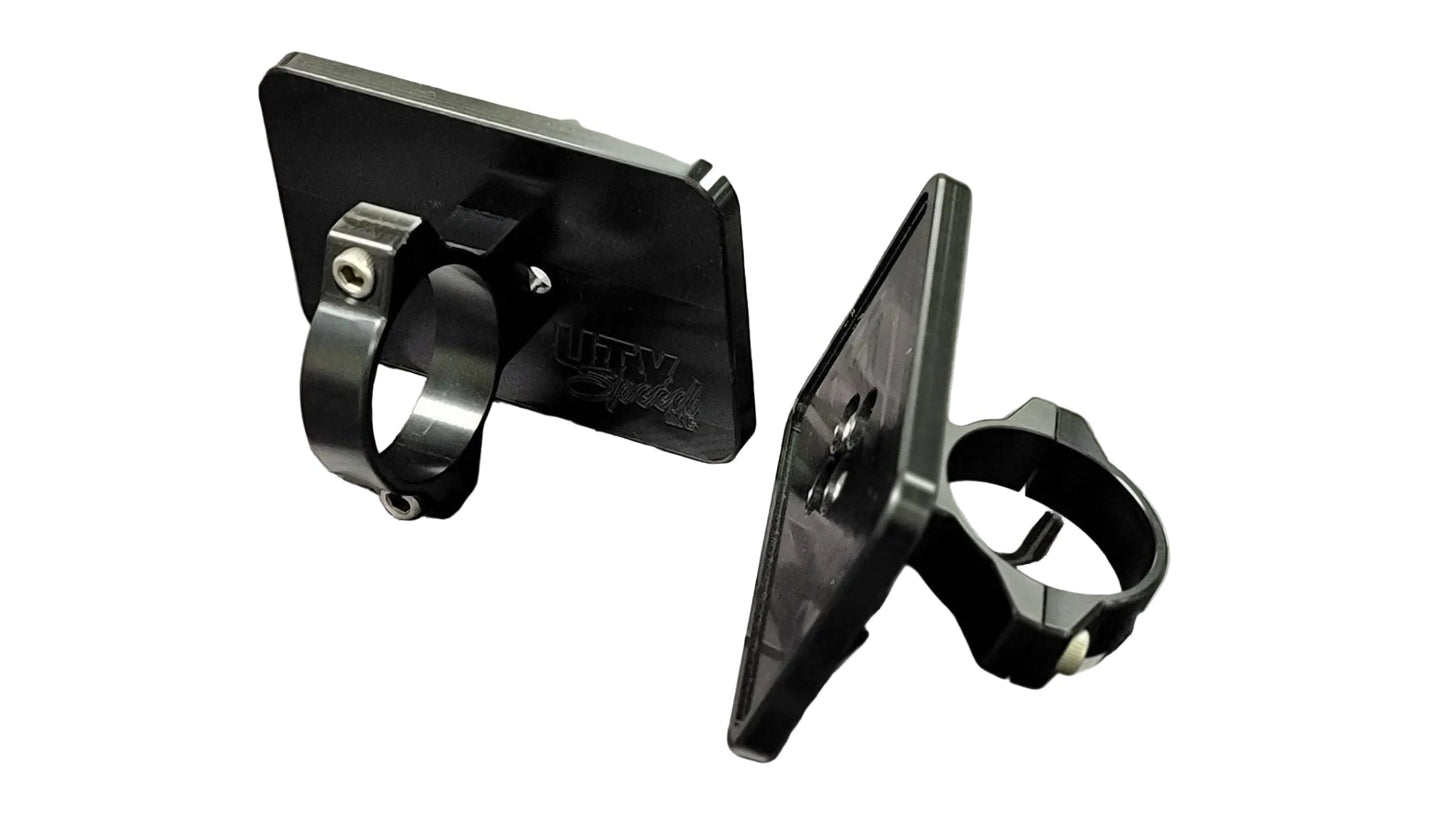 Billet Aluminum Registration Sticker Plate with Mount UTV Speed