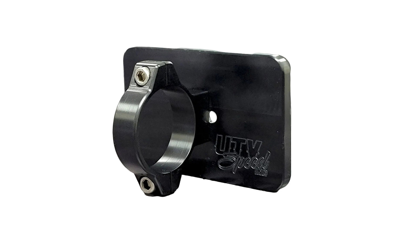 Billet Aluminum Registration Sticker Plate with Mount UTV Speed