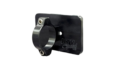 Billet Aluminum Registration Sticker Plate with Mount UTV Speed
