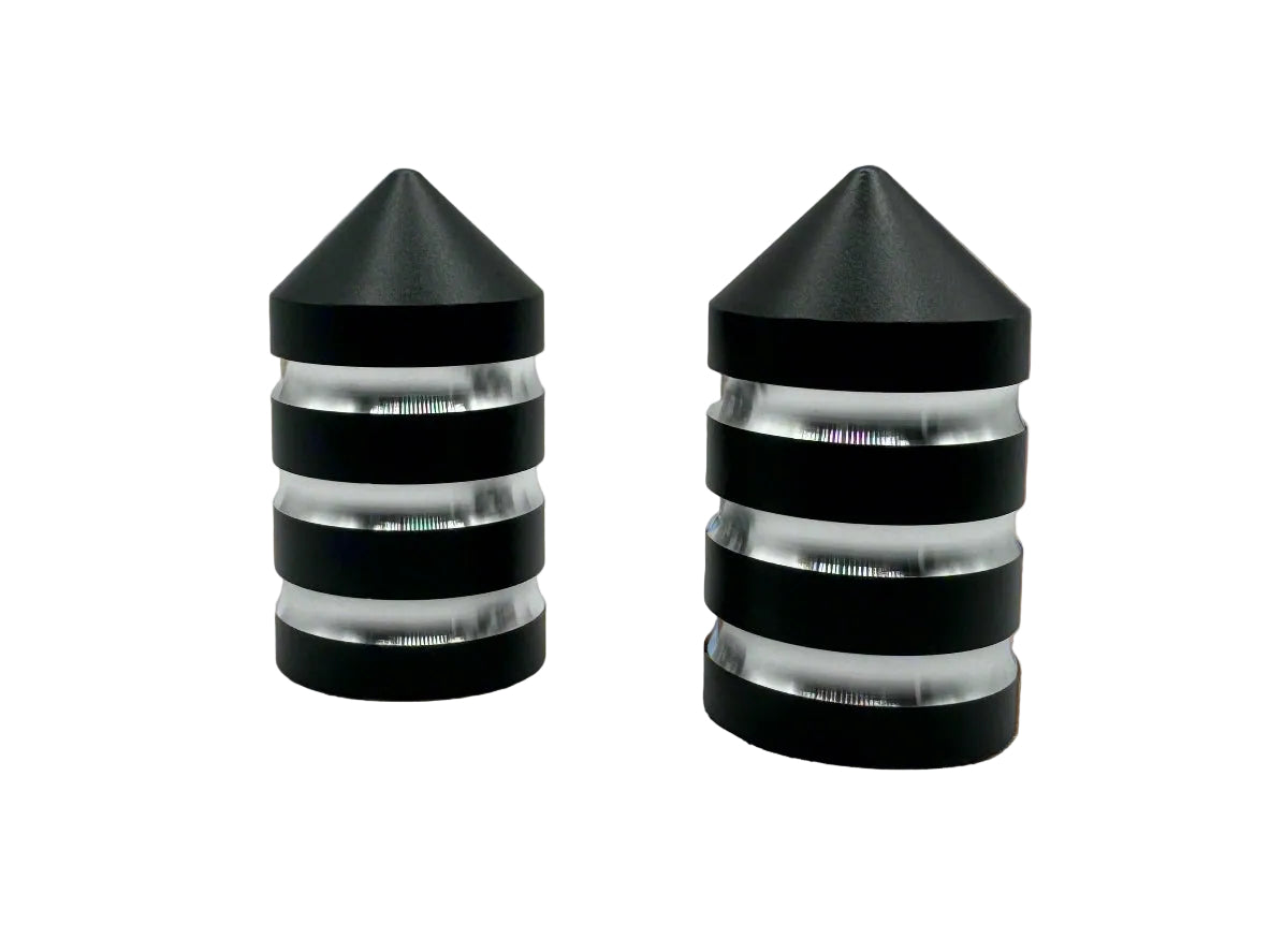 Billet Magnet Base Caps Marshin Whips