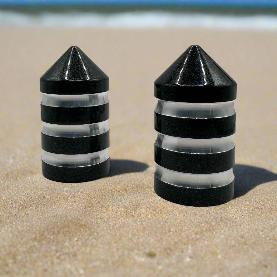 Billet Magnet Base Caps Marshin Whips