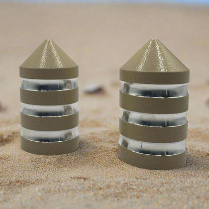 Billet Magnet Base Caps Marshin Whips