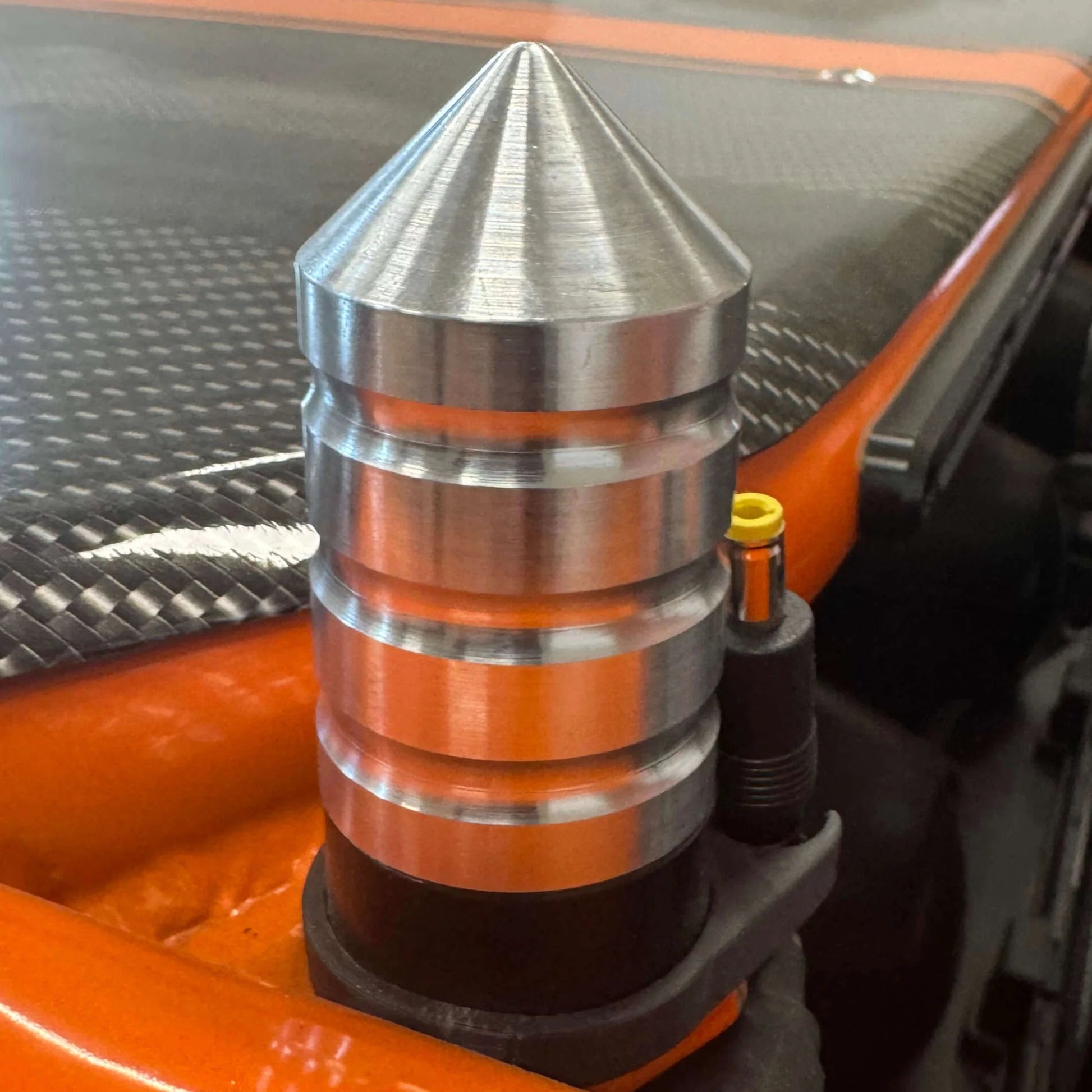 Billet Magnet Base Caps Marshin Whips