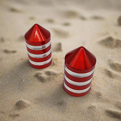 Billet Magnet Base Caps Marshin Whips