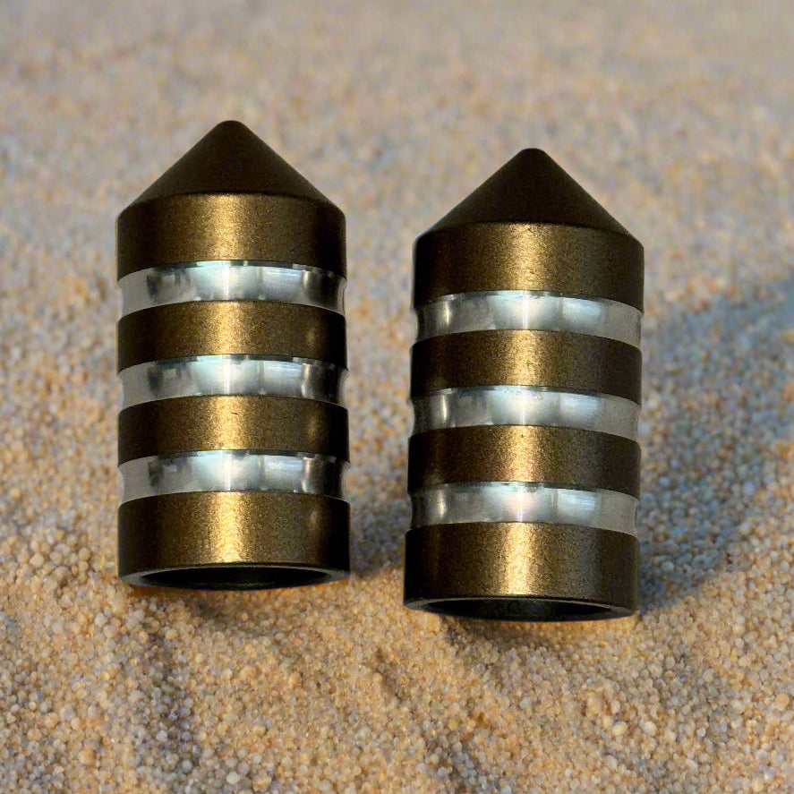 Billet Magnet Base Caps Marshin Whips