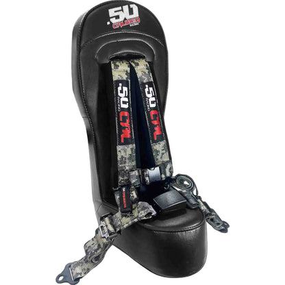 Arctic Cat Wildcat Bump Seat with Harness | 50 Caliber Racing