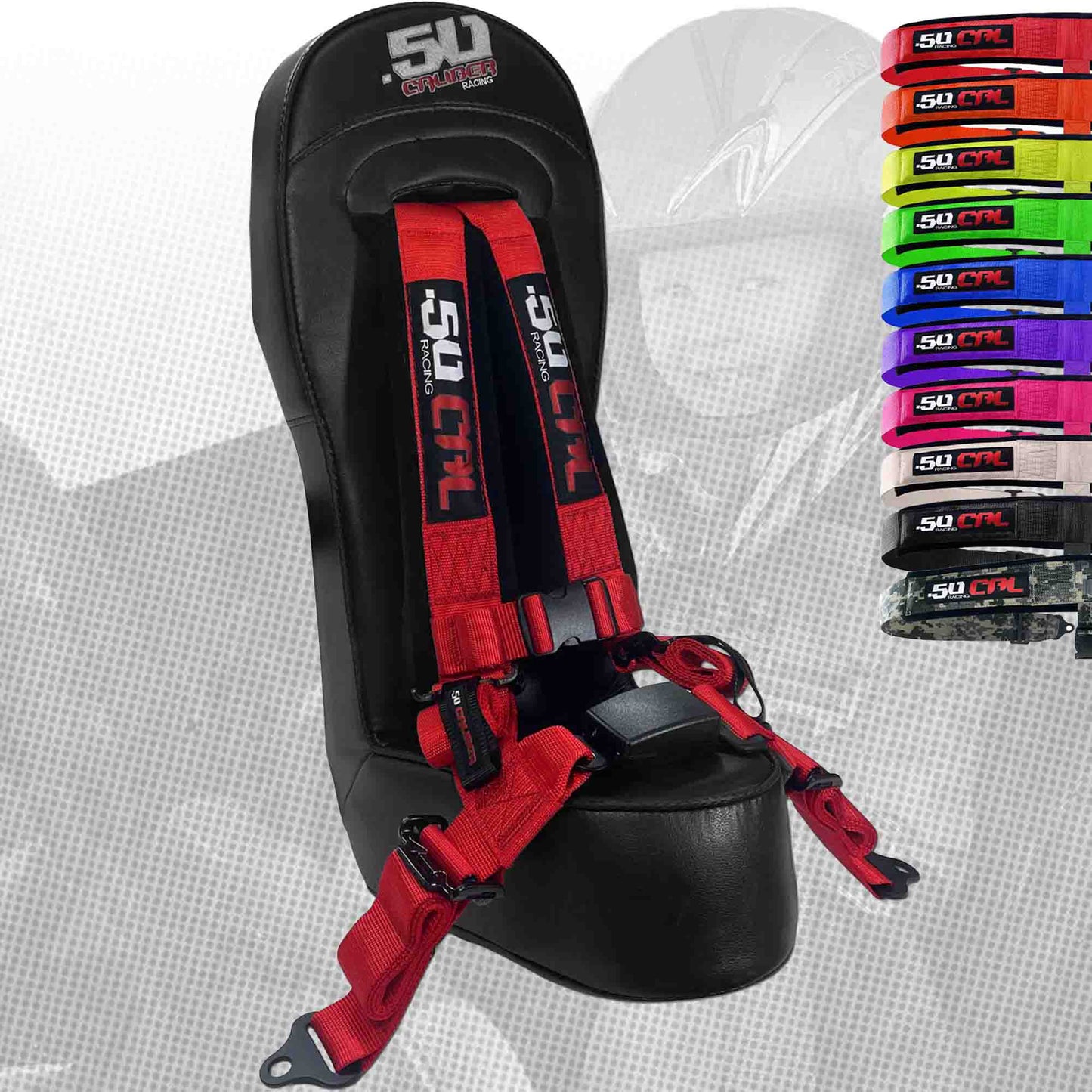 RZR PRO XP 4 Rear Bump Seat & Safety Harness