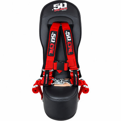 Arctic Cat Wildcat Bump Seat with Harness | 50 Caliber Racing