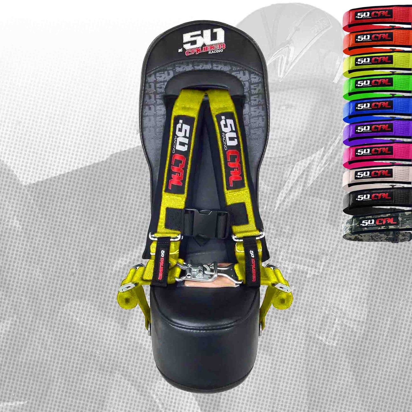 RZR PRO XP 4 Rear Bump Seat & Safety Harness
