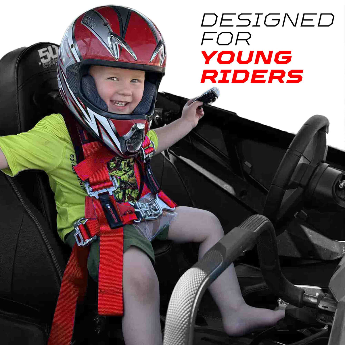 Arctic Cat Wildcat Bump Seat with Harness | 50 Caliber Racing