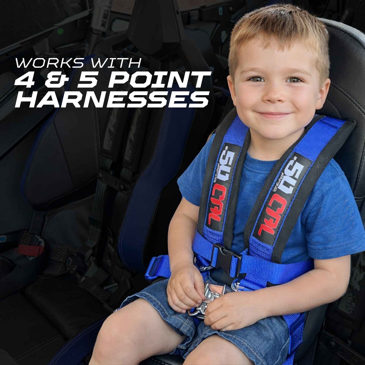 RZR PRO XP 4 Rear Bump Seat & Safety Harness