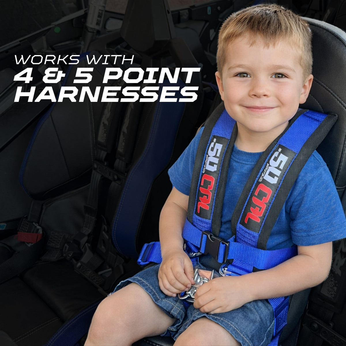 Arctic Cat Wildcat Bump Seat with Harness | 50 Caliber Racing
