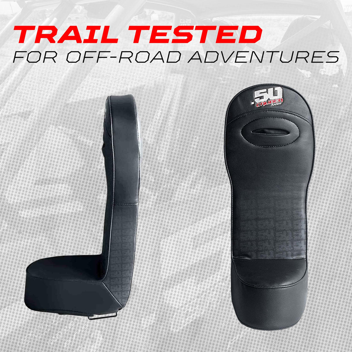 Arctic Cat Wildcat Bump Seat with Harness | 50 Caliber Racing