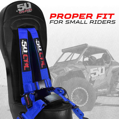 Arctic Cat Wildcat Bump Seat with Harness | 50 Caliber Racing