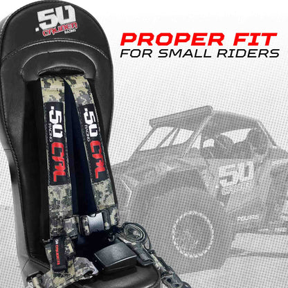 Arctic Cat Wildcat Bump Seat with Harness | 50 Caliber Racing