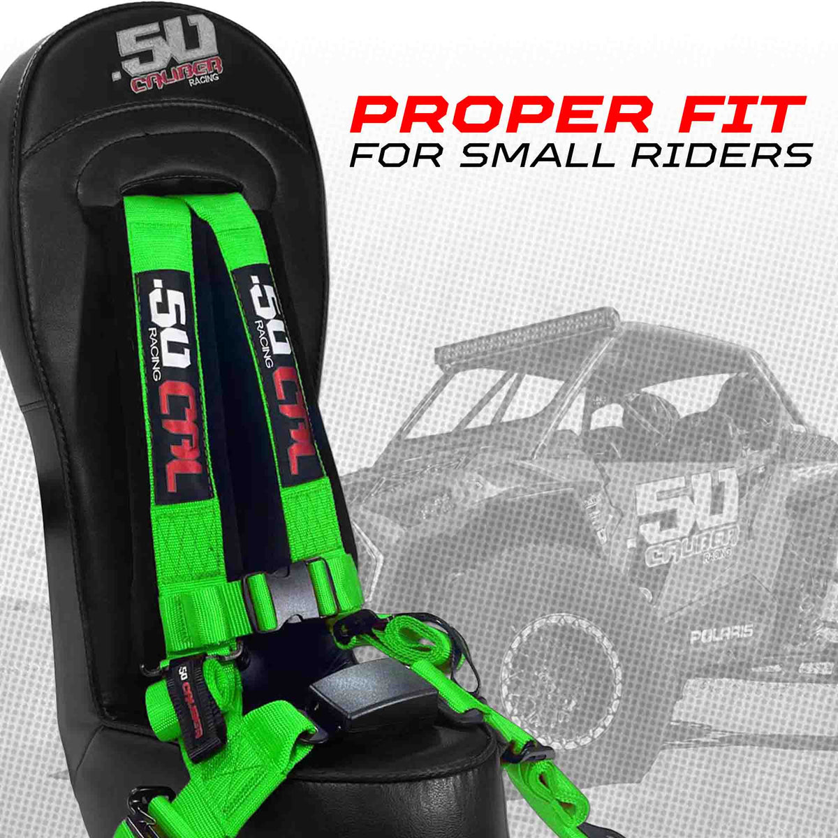 Arctic Cat Wildcat Bump Seat with Harness | 50 Caliber Racing