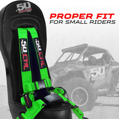 Arctic Cat Wildcat Bump Seat with Harness | 50 Caliber Racing