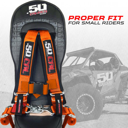 Arctic Cat Wildcat Bump Seat with Harness | 50 Caliber Racing