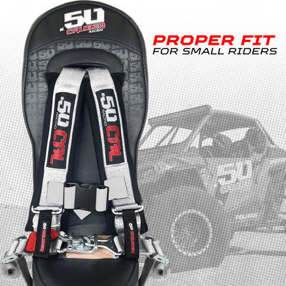 Arctic Cat Wildcat Bump Seat with Harness | 50 Caliber Racing
