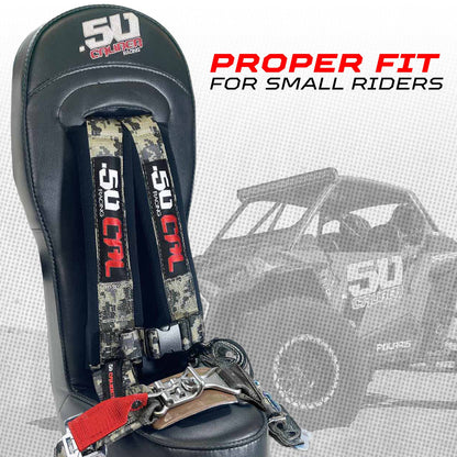 Polaris General Bump Seat with Harness