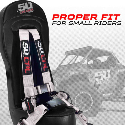 Arctic Cat Wildcat Bump Seat with Harness | 50 Caliber Racing