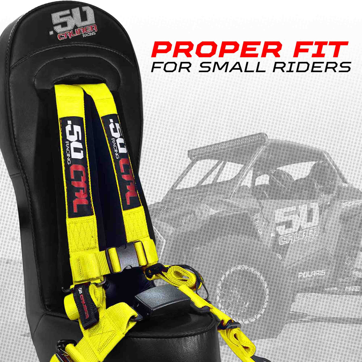 Arctic Cat Wildcat Bump Seat with Harness | 50 Caliber Racing