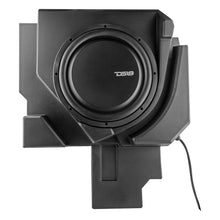Can-Am Maverick X3 12in Under Seat Subwoofer Enclosure Passenger Side SxS - Installed View | DS18