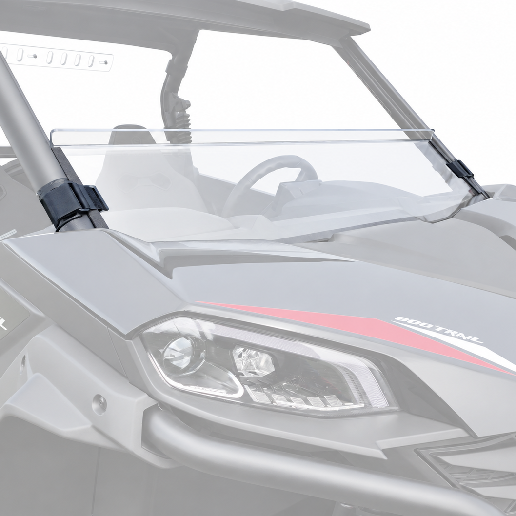 CFMOTO ZFORCE 800 / 950 Polycarbonate Half Windshield | 3 Star UTV
