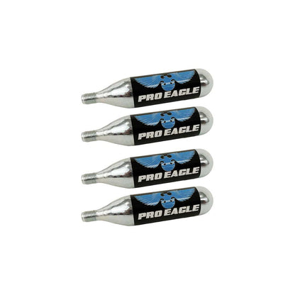 CO2 Cartridges for Phoenix CO2 Air Jack (4-Pack) Pro Eagle
