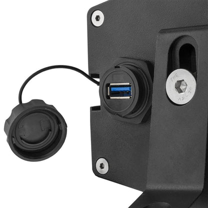 HYDRO 30” Marine Bluetooth Sound Bar – Water Resistant, RGB LED Lights, 8 Speakers, 320W RMS Amplified System