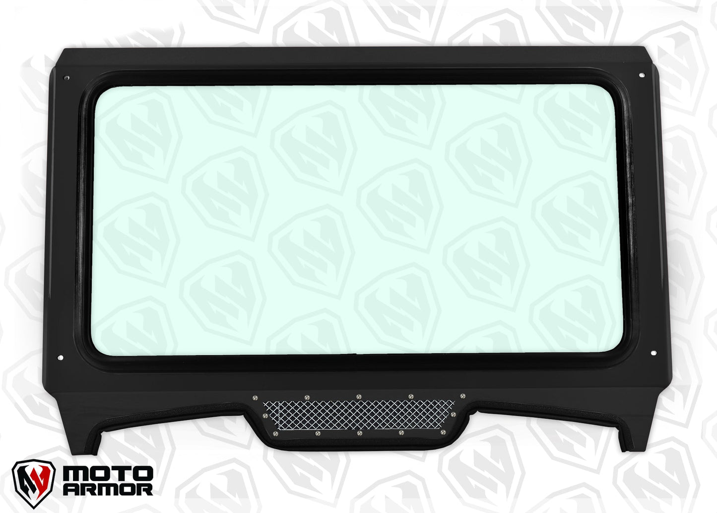 Glass Windshield for CAGEWRX Super Shorty Cage 2019+ RZR TURBO S, XP 1000