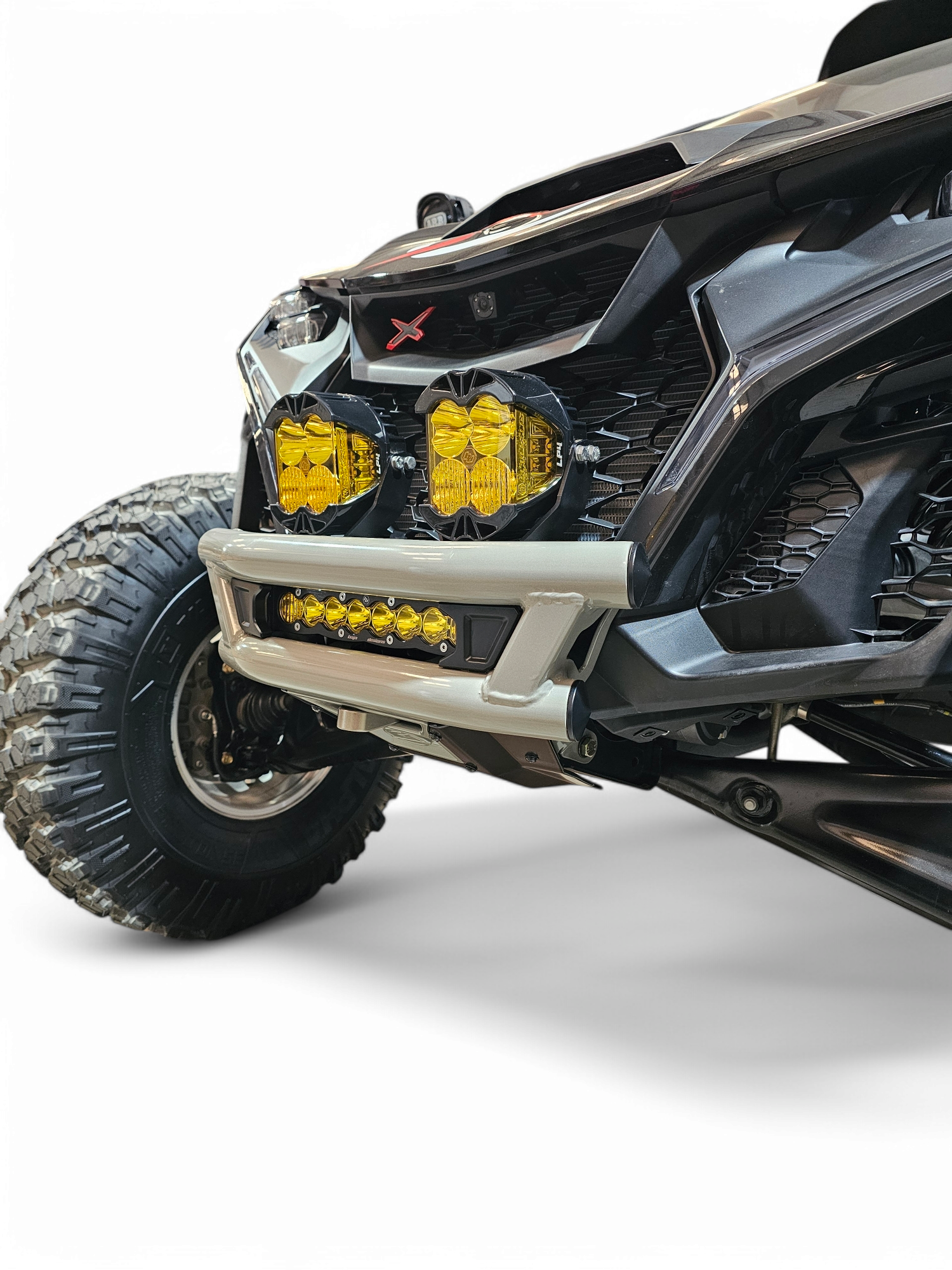 Can-Am Maverick R Amp Front Winch Bumper