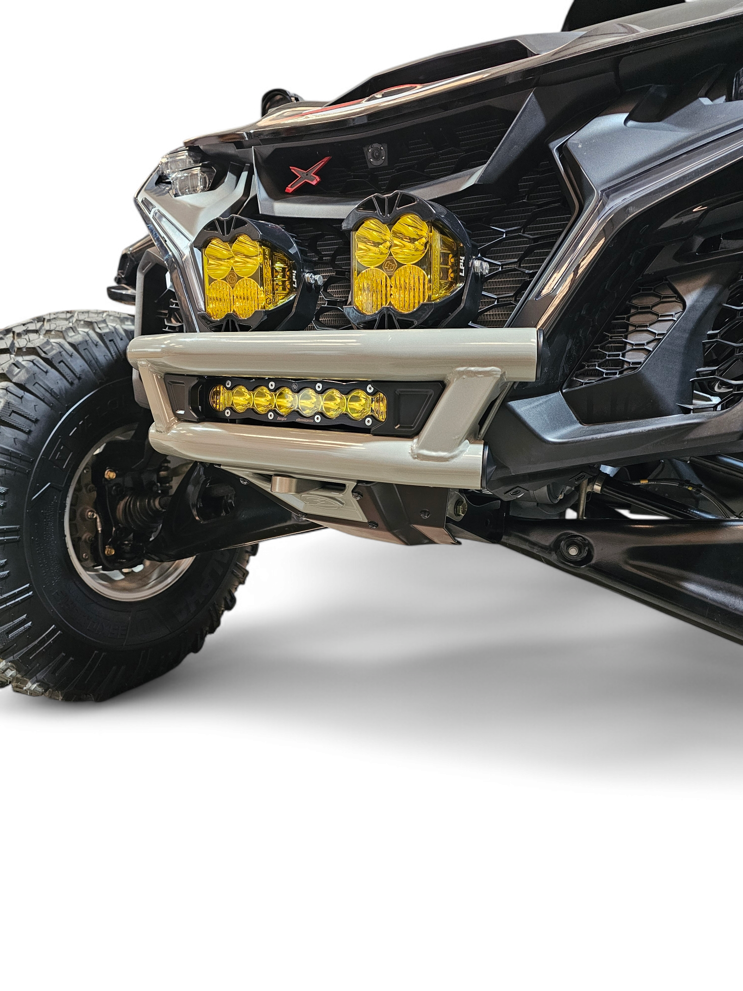 Can-Am Maverick R Amp Front Winch Bumper
