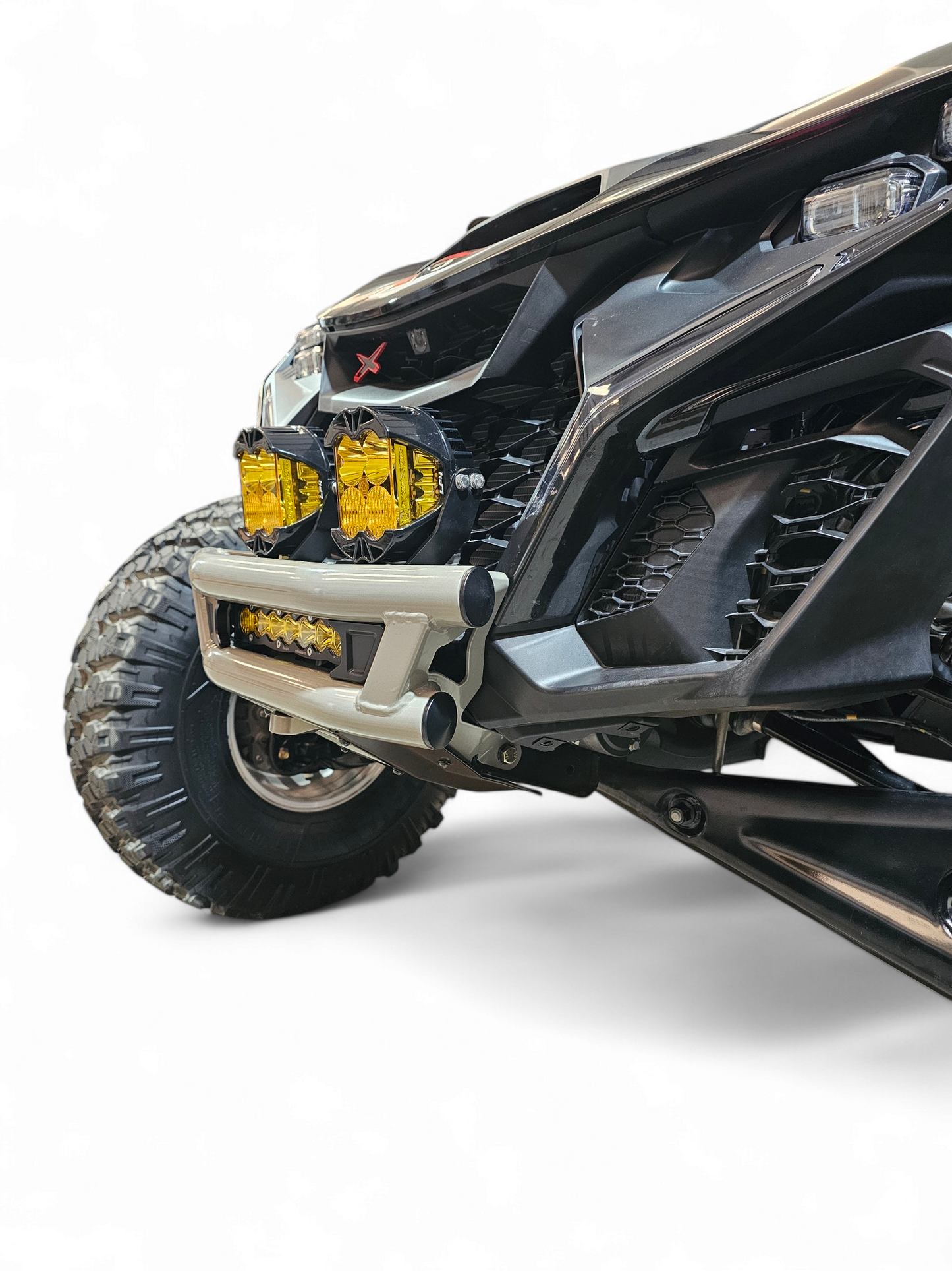 Can-Am Maverick R Amp Front Winch Bumper