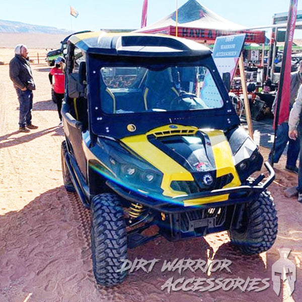 Can-Am Commander (2010-2020) Front Windshield Dirt Warrior Accessories