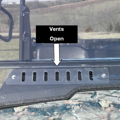 Scratch-Resistant Front Windshield for Can-Am Commander UTV | 3 Star UTV