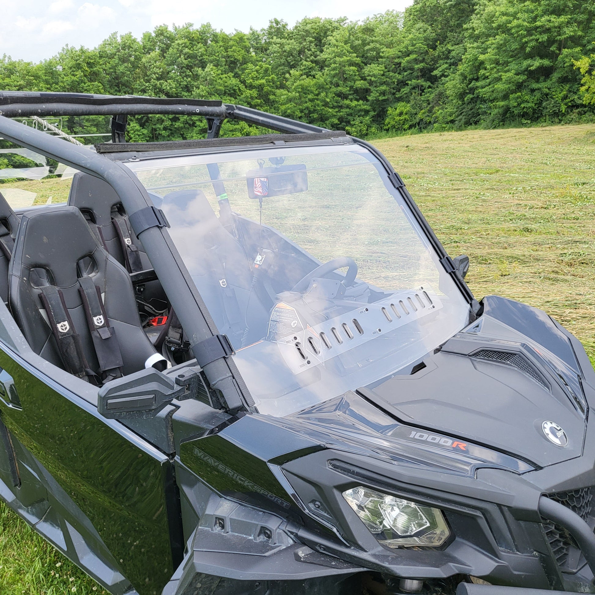 Can-Am Commander / Maverick Sport UTV Polycarbonate Windshield with Hard Coat | 3 Star UTV