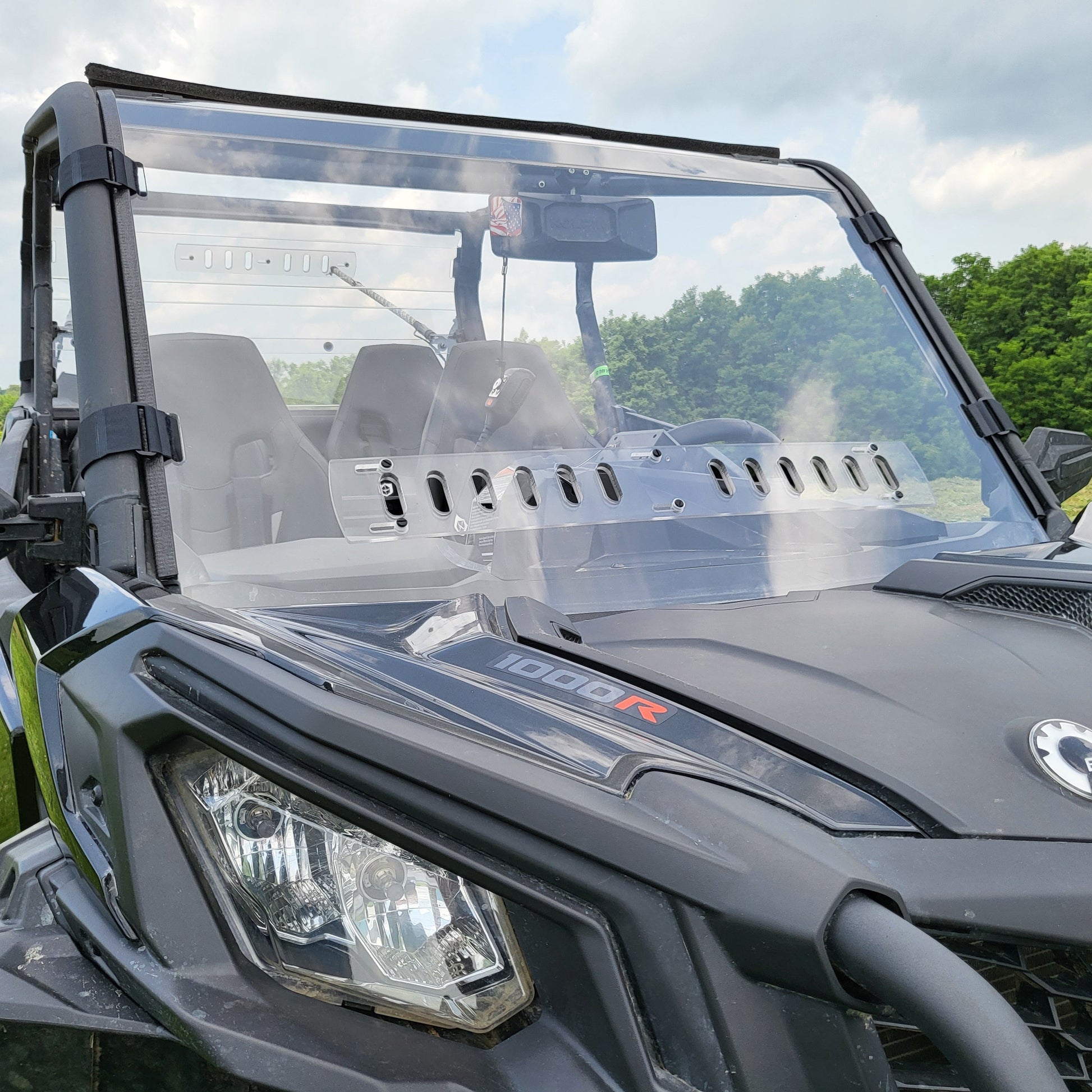 Can-Am Commander Maverick Sport UTV Hard Coat Windshield – Off-Road Ready